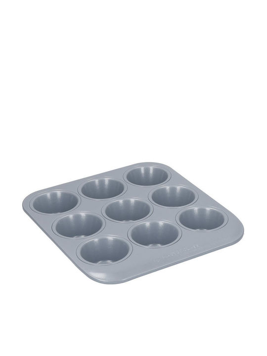 Kitchen Craft Φόρμα Ζαχαροπλαστικής για Cupcakes/Muffins Κεραμική 41.5x31.5x9.5εκ. 5τμχ