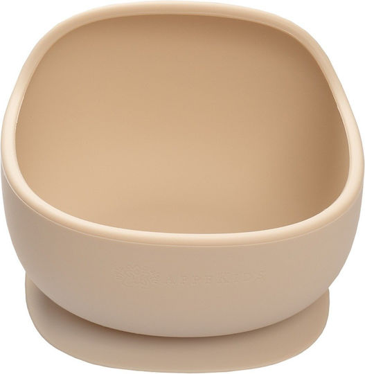 AppeKids Kids Food Bowl made of Silicone Beige