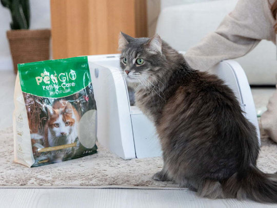 Petigio Пясък за котки Тофу с аромат Natural