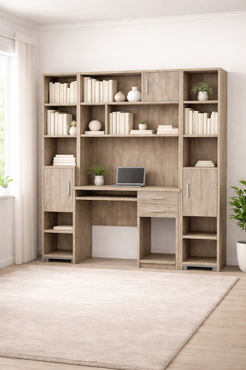 No 13 Библиотека Подов Oak 40x30x180см