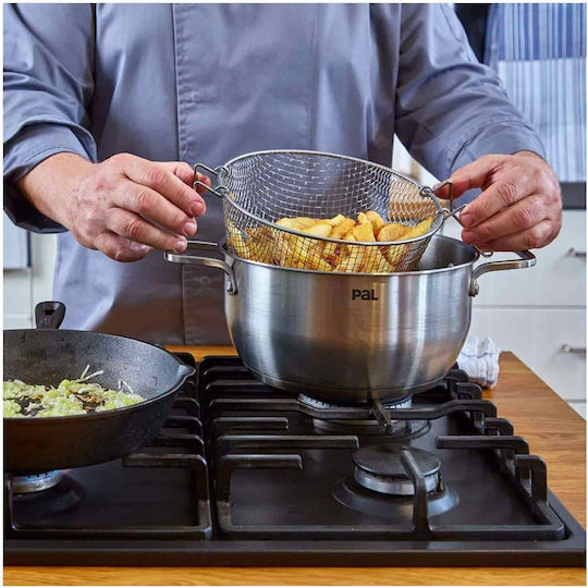 Pal Titanium Pro Oală Friteuză Din Oțel Inoxidabil 4.5lt 24cm