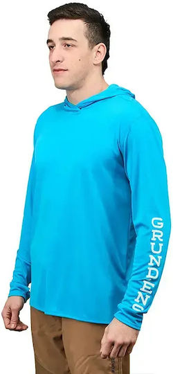 Риболовна блуза Grundens Tough Sun Hoodie UPF 50 Anchor
