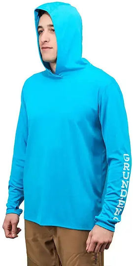 Риболовна блуза Grundens Tough Sun Hoodie UPF 50 Anchor