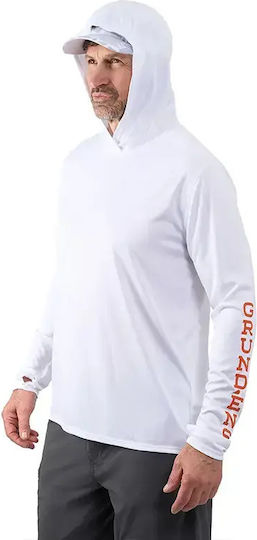 Риболовна блуза Grundens Tough Sun Hoodie UPF 50 Anchor