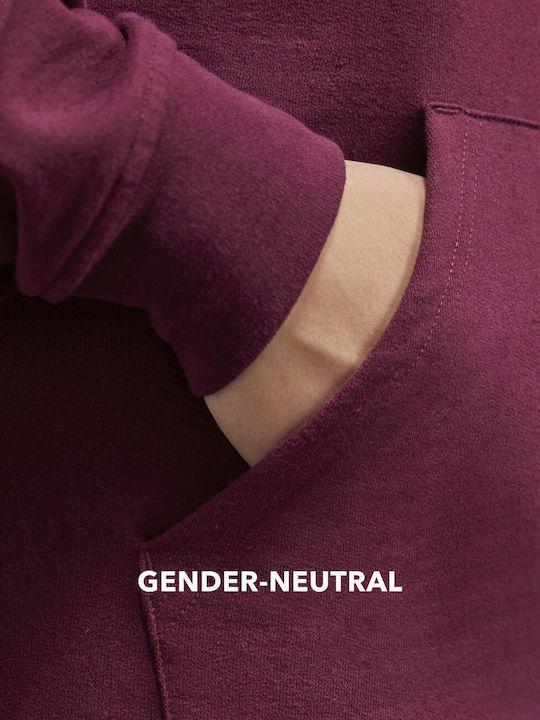 B&C Herren Werbebekleidung Langärmeliges Rot Sweatshirt
