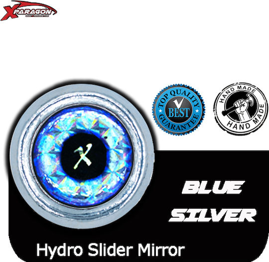 X-Paragon Hydro Slider Mirror – Fishing Hooks Sled Head Weight 120g Yellow Silver