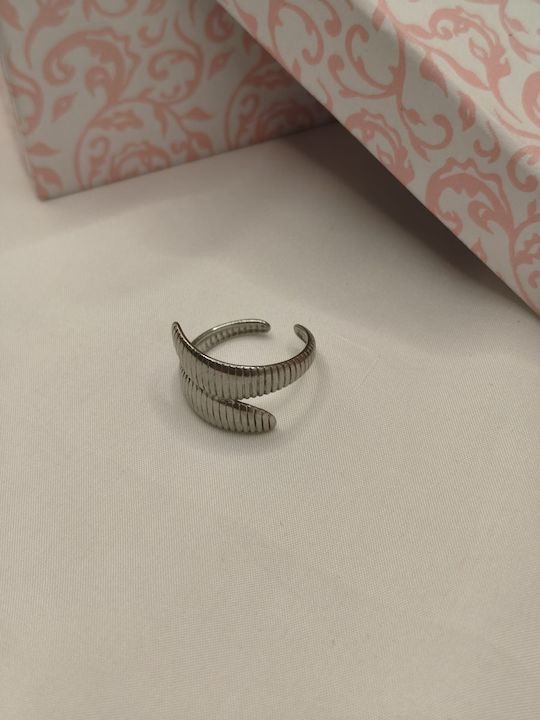 Women's Ring from Gold Plated Steel