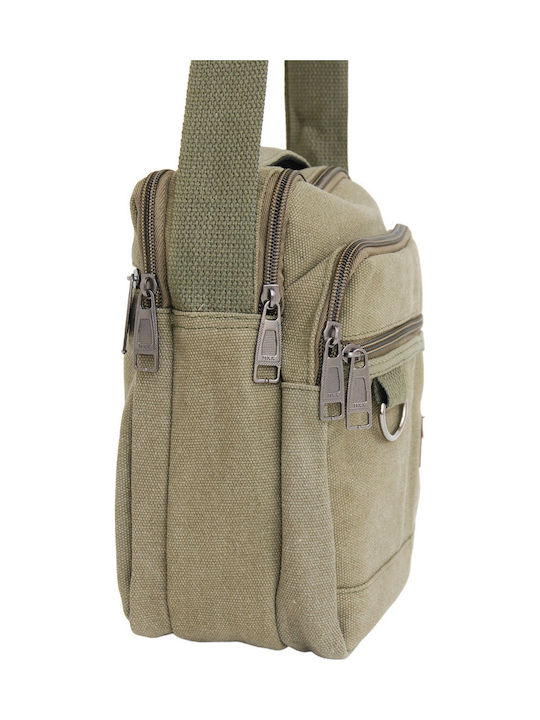 Men's Shoulder / Crossbody Bag Khaki