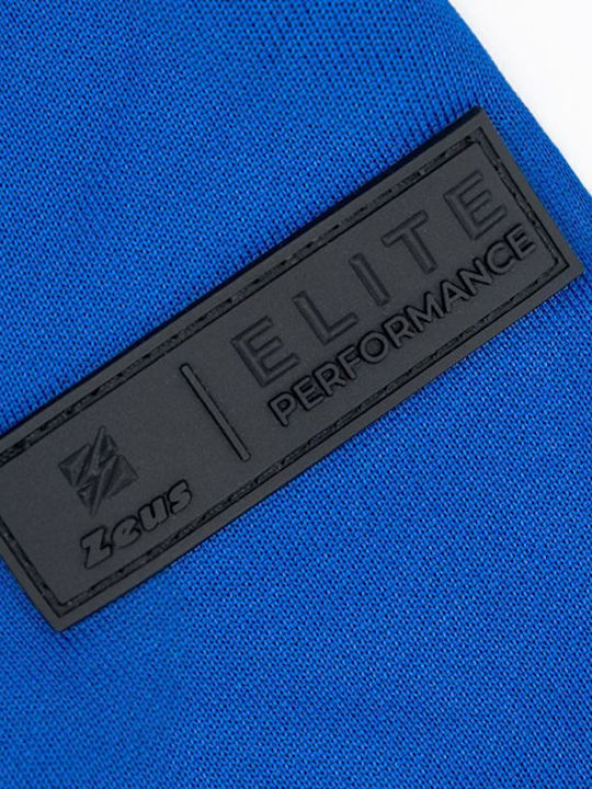 Суитшърт с качулка Royal Blue/white