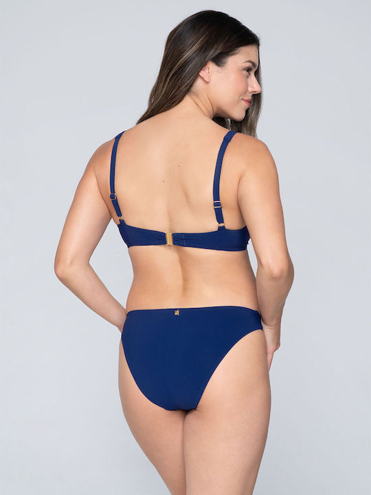 Bikini Bra Blue Sense with Adjustable Straps Blue