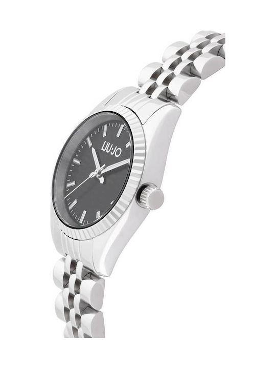Liu Jo Women's Watch Battery with Silver Metal Bracelet