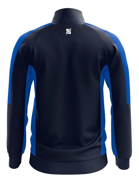 Суитшърт с качулка Blue/navy
