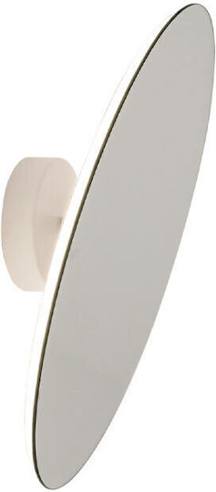 Zambelis Lights 2667 Wall Mirror White and LED Lighting Diameter 40cm Zambelis Lights 2667 Wall Mirror White and LED Lighting Diameter 40cm