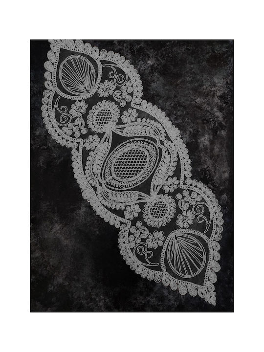 SteweHome Runner with Lace 35x110cm