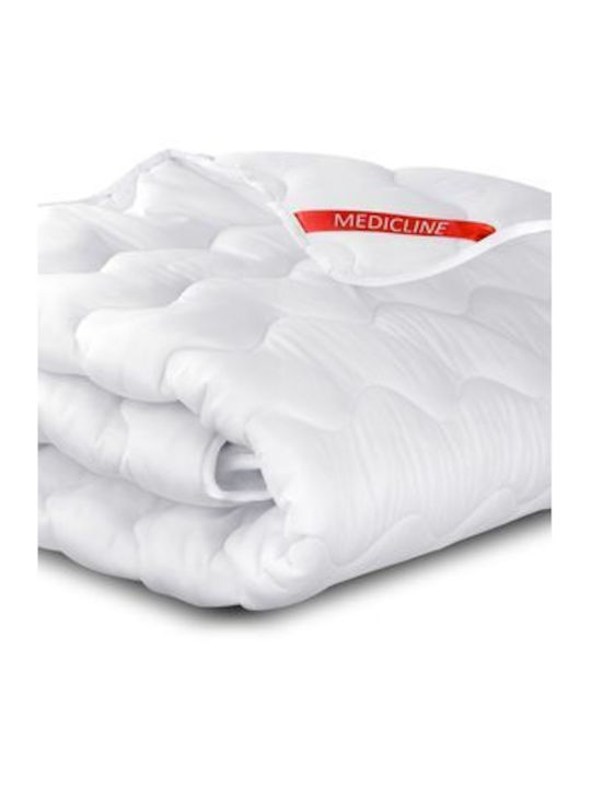 AIO Factory Double Quilt with Microfiber Filling 200x200cm White