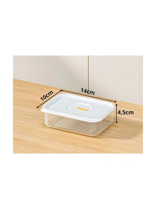 Verk Group Vază Utilizare Generală Cu Capac Ermetic Transparent 600ml 1 Bucată