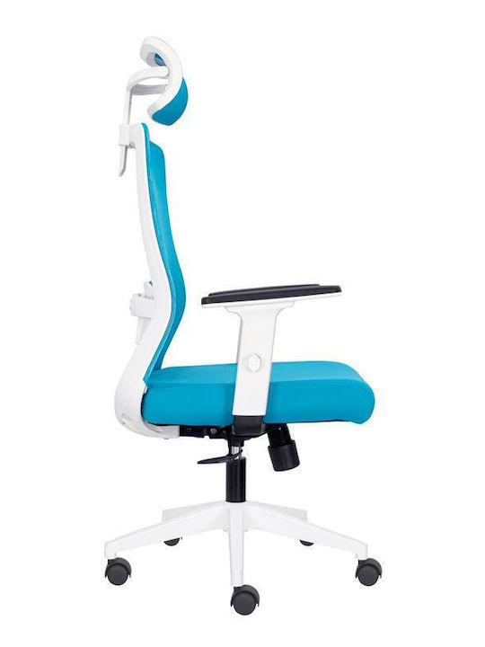 Fylliana Fl8067 Office Chair Light Blue