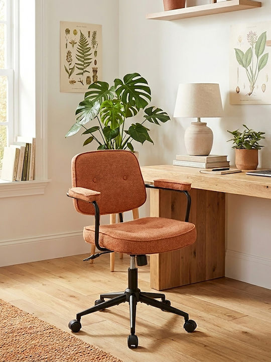 Pakketo Leberta Bürostuhl Terrakotta