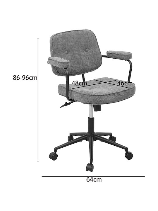 Pakketo Leberta Bürostuhl Terrakotta