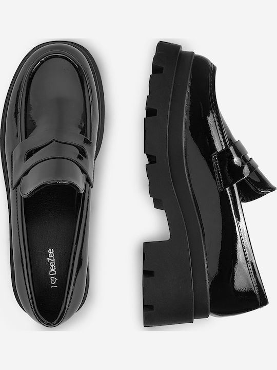 Γυναικεία Loafers σε Μαύρο Χρώμα