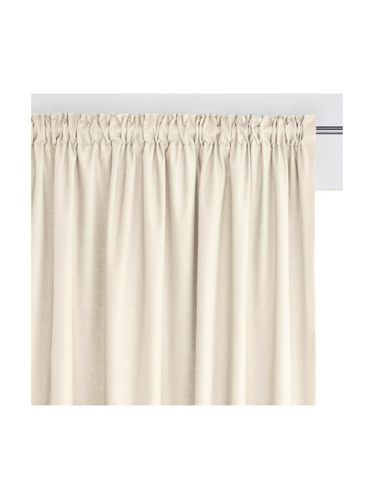 La Redoute Interieurs Vorhang mit Bleistiftfalten Weiß 324054689_749_26 135x220cm