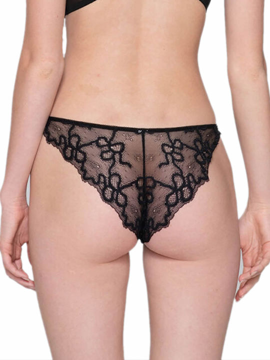 Daisy Women's Brazil with Lace Black
