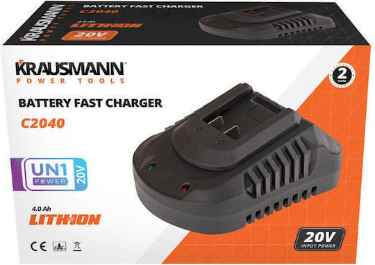 Krausmann Ексцентриков Полиращ Уред Brushless 20V 1x4Ah с Скорост 5000rpm