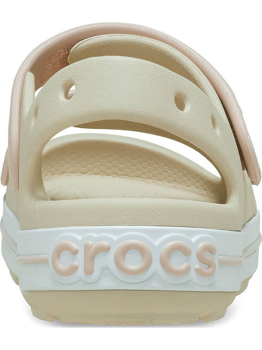 Crocband Kids Anatomic Beach Shoes Beige