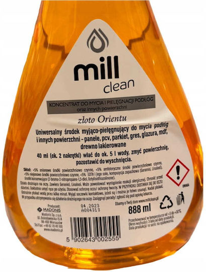 Mill Clean Thick Liquid Window Cleaner 888ml