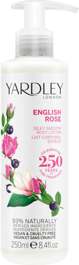 Set duo 1 x 250 ml gel de duș 1 x 250 ml loțiune de corp parfum de trandafir englezesc colecția trandafir englezesc 2 articole