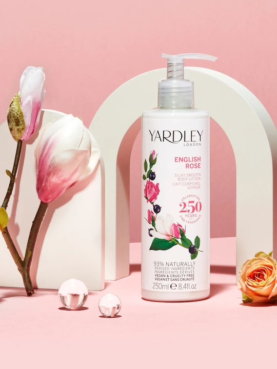 Duo Set 1 X 250 Ml Shower Gel 1 X 250 Ml Body Lotion English Rose Fragrance English Rose Collection 2 Items