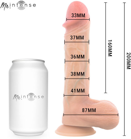 Intense Vibrator Ρεαλιστικός Δονητής με Απομακρυσμένο Έλεγχο Flesh