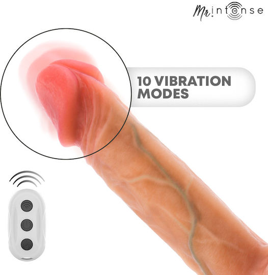 Intense Vibrator Ρεαλιστικός Δονητής με Απομακρυσμένο Έλεγχο Flesh