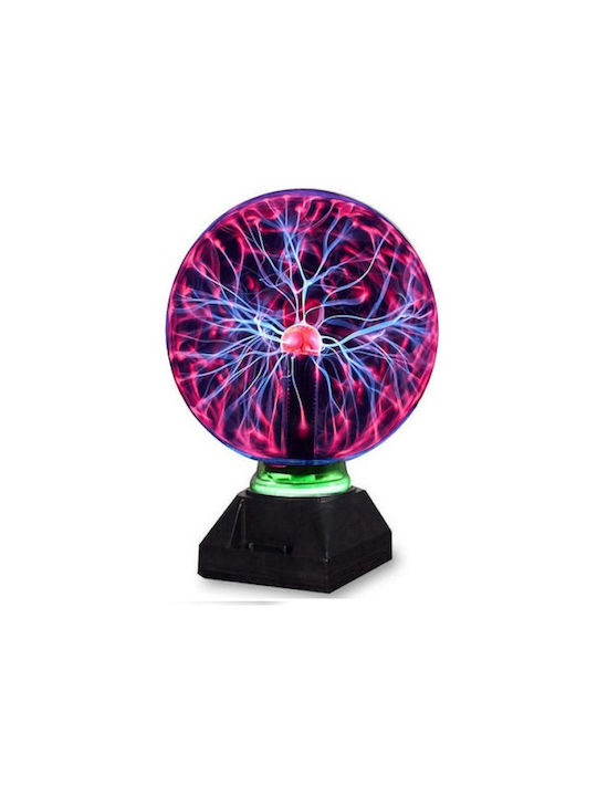 Magic Plasma Light Ball Dekorative Lampe Plasma-Kugel Schwarz