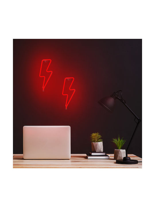 Forever Light Decorative Lamp Figure Red
