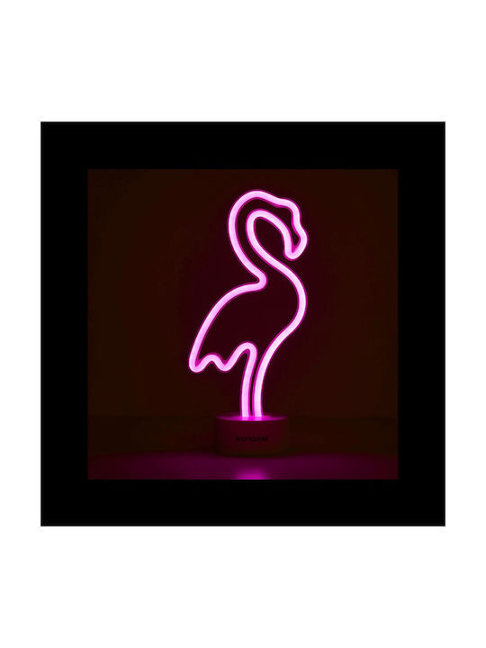 Muitomas Neon Διακοσμητικό Φωτιστικό LED Φλαμίνγκο