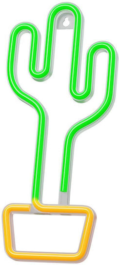 Forever Light Neon Διακοσμητικό Φωτιστικό LED Κάκτος