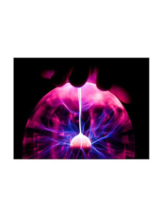 Magic Plasma Light Ball Декоративна Лампа Плазмена топка Черен