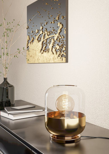 Eglo Dekorative Lampe mit Fassung für E27 Lampe Gold