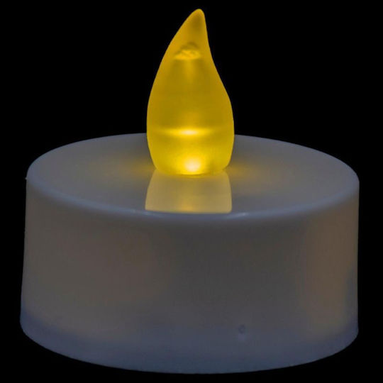 ArteLibre Decorative Lamp Tealight White 4pcs