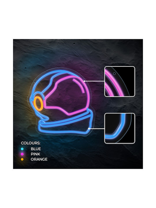 Forever Light Decorative Lamp Astronaut Multicolour