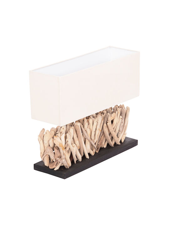 HomeMarkt Twiggy Decorative Lamp with Socket for Bulb E27 White