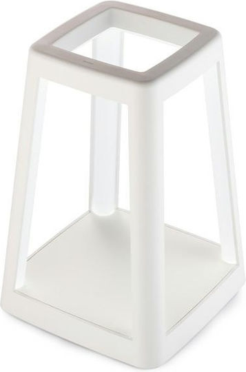 Lexon Design Laterne Tragbare LED-Lampe Weiß
