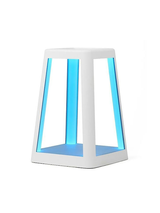Lexon Design Lantern Portable Led Lamp White