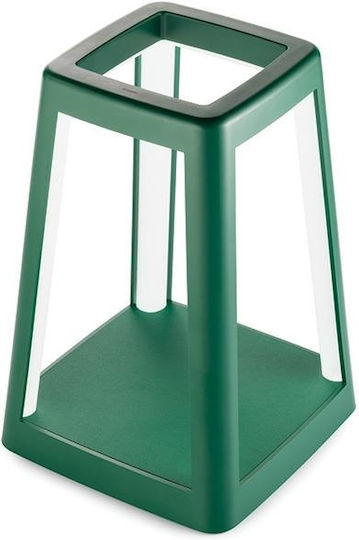 Lexon Design Laterne Tragbare LED-Lampe Dunkelgrün