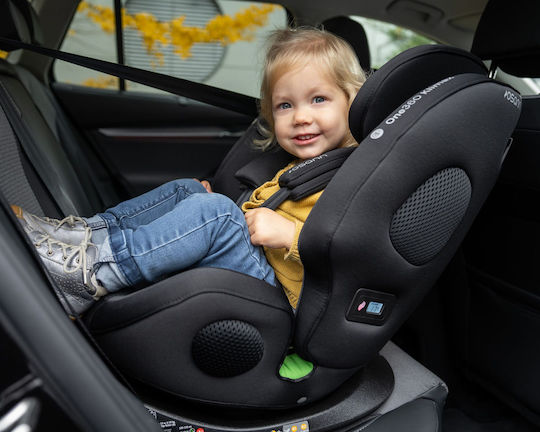 Osann One 360 Καθισματάκι Αυτοκινήτου i-Size με Isofix All Black 0-36 kg