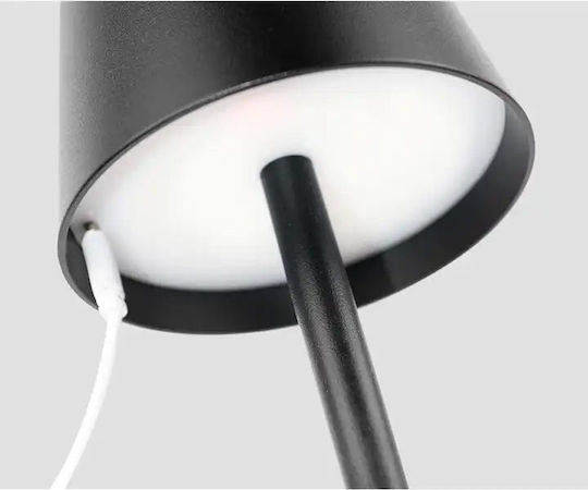 Table Lamp with Pink Shade and Base