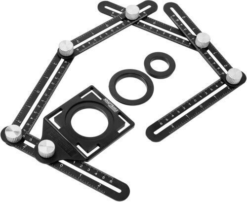 Kraft & Dele KD10385 Сгъваемо метро от алуминий Ъгли