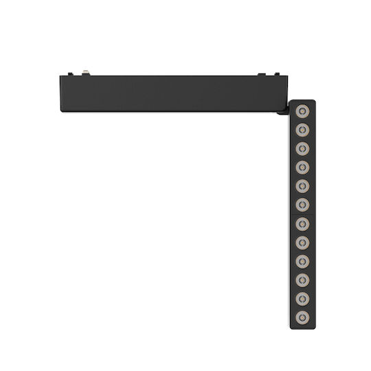 Sun Light LED Γραμμικό Φωτιστικό Οροφής 12W Θερμό Λευκό με Ρυθμιζόμενη Ένταση 23εκ.