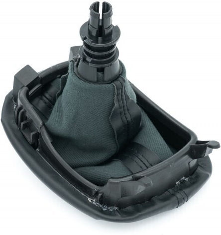 Car Shift Knob Cover Seat Leon Toledo Ii 1m0711113a 6b Black Leather 1m0711113a